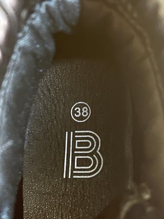 Botas negras con plataforma