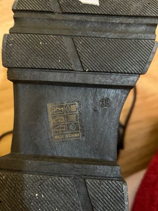 Botas negras con plataforma