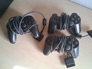 Set 3 Controller PS2 (2 Originali Sony DualShock)