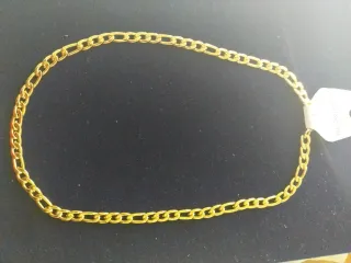 Cadena de collar dorada