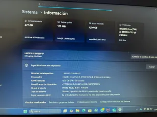 Portatil hp intel 10 generacion