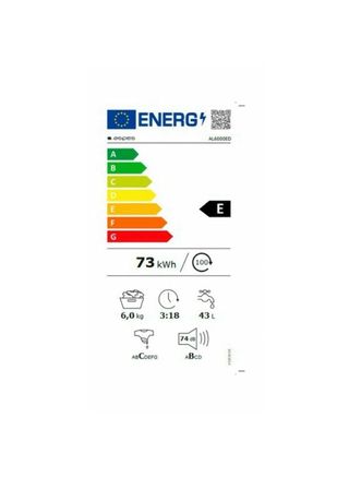 Lavadora Aspes Carga Frontal 6kg