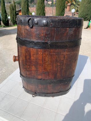 Botte ovale antica da collezione