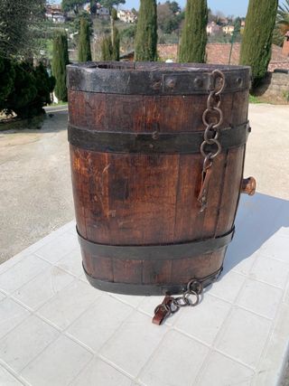 Botte ovale antica da collezione