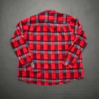 Camisa Xadrez Vermelha Himalaya XL Vintage Retro