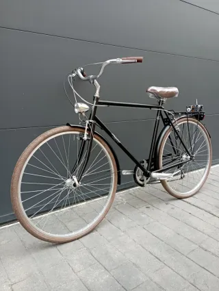 Bicicleta Clásica Alpina Negra