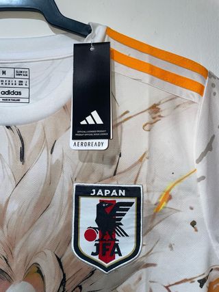 Camiseta Adidas Fútbol Dragon Ball Talla M