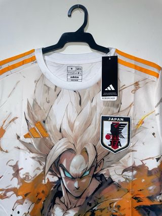 Camiseta Adidas Fútbol Dragon Ball Talla M