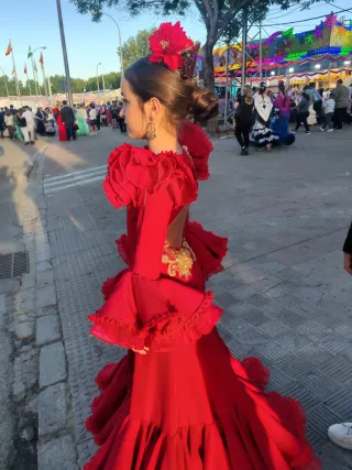 Vestido Gitana Niña Talla 9-11