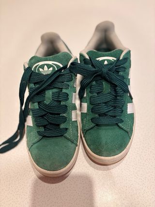 Adidas Campus Verdi e Bianche misura 36,5