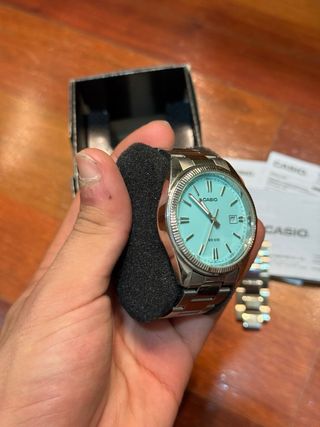 Reloj Casio MTP-1302PD-2A2VEF Azul Plata