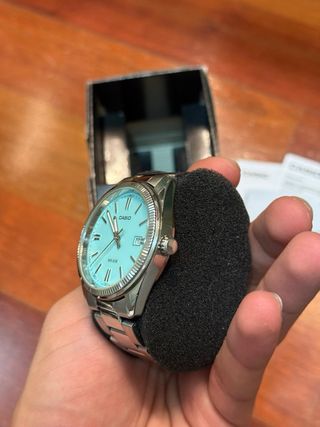 Reloj Casio MTP-1302PD-2A2VEF Azul Plata