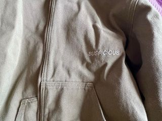 Anorak reversible Suspicious verde oliva