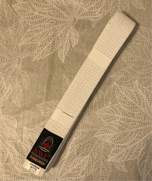 Cinturón Karate Blanco