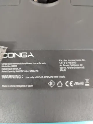 Robot Aspirador Cecotec Conga