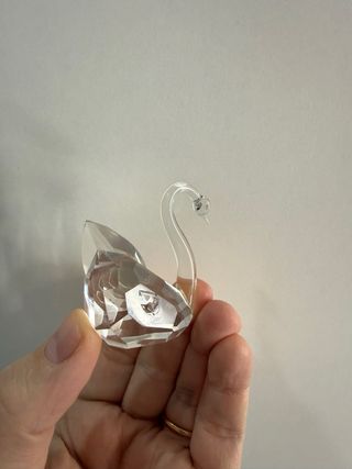 ALA DESPEGADA- Cisne Swarovski original - SIN CAJA