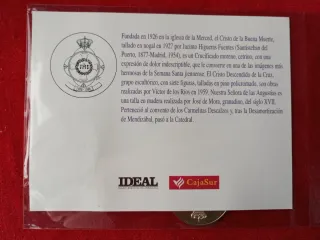 Jaen. Lote 3 medallas Semana Santa. Plata