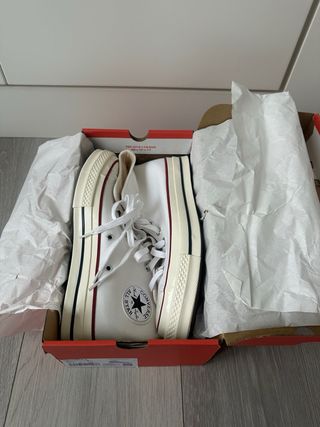 Converse Chuck 70 Canvas Blancas Talla 9