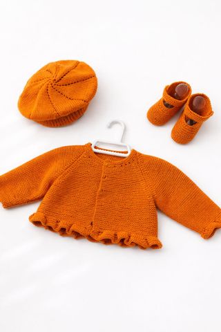 Conjunto bebé hecho a mano (0-6 meses)