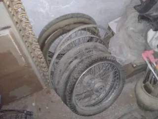 Lote 3 Derbi Antorcha 1 con matrícula amarilla