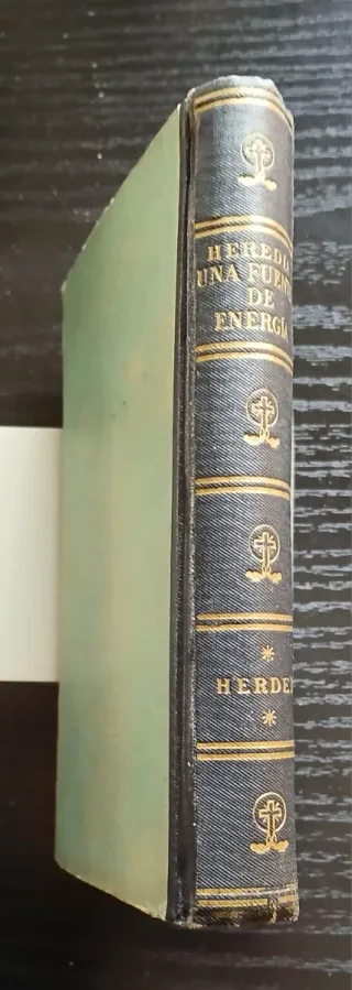 Libro antiguo Religioso UNA FUENTE DE ENERGIA 1945