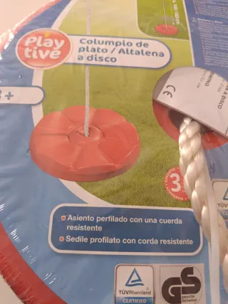 Columpio de plato Playtive 3+