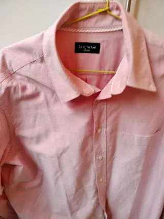 Camisa rosa Easy Wear hombre XL