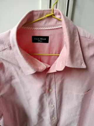 Camisa rosa Easy Wear hombre XL
