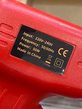 Máquina de Soldar Plástico (Hot Stapler) 50W