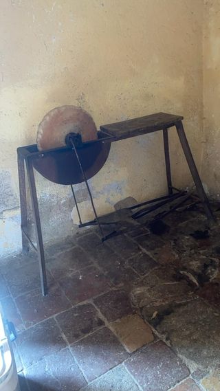 Amoladora antigua