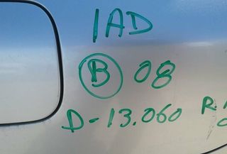 Faro izquierdo toyota 4603359 corolla (e15) luna