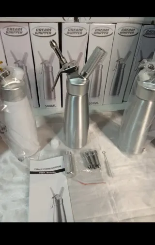 Sifone per panna montata spume creme, nuovo