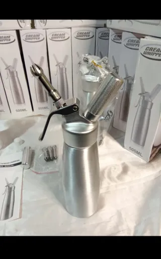 Sifone per panna montata spume creme, nuovo