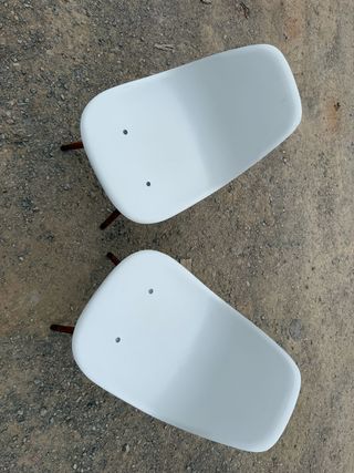 Sillas Diseño Nórdico Blancas - 3o unidades