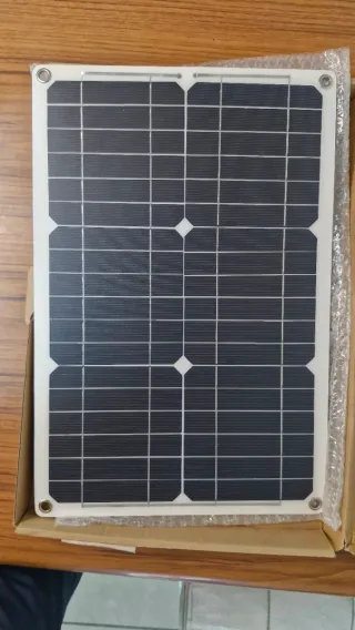 Kit Panel Solar 18W 12V + Controlador