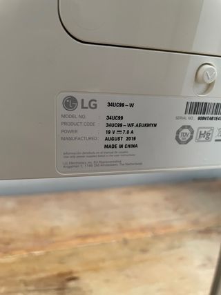 LG 34UC99-W