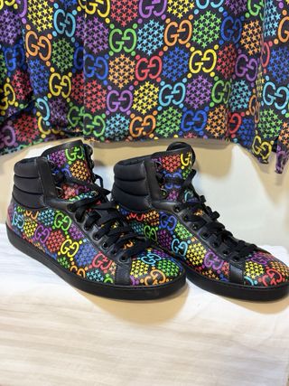 Zapatos Gucci Hombre Talla 42 Multicolor