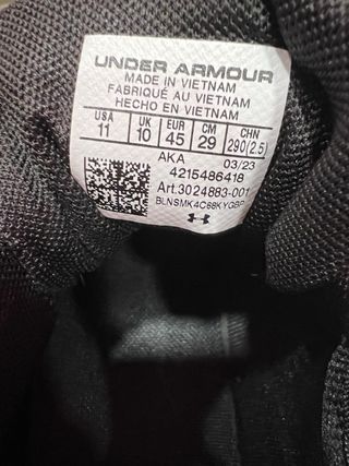 Under Armour Surge 3 Talla 45