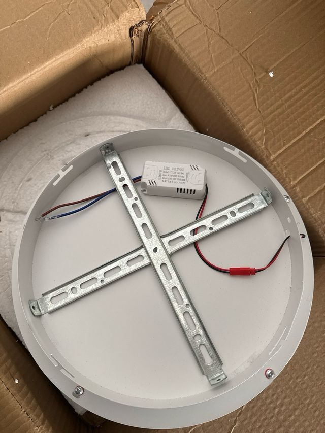 Plafónes LED Redondo 24-36W Blanco Moderno 2unid