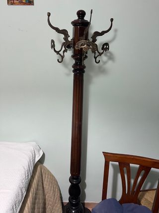 Appendiabiti legno e metallo