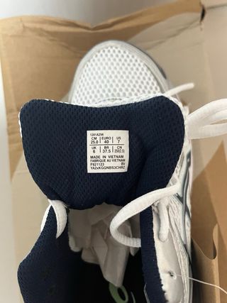 Asics Gel Zapatillas Deportivas Plata/Blanco