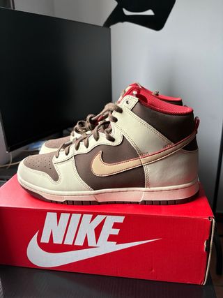 Nike Dunk High Retro Beige/Marrón