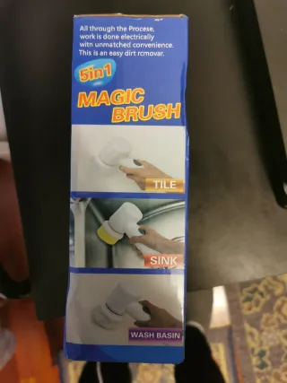 Cepillo Eléctrico Limpieza USB Recargable