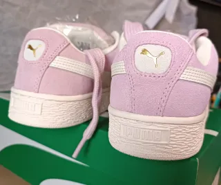 Puma Suede XL Talla 39 Rosa y Blanco