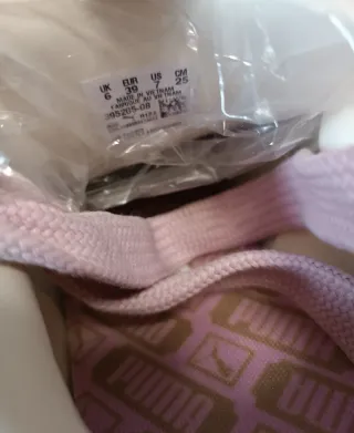 Puma Suede XL Talla 39 Rosa y Blanco