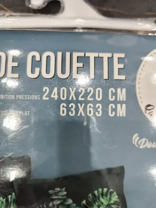 Juego funda nórdica y 2 fundas almohada cama 150