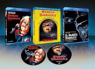 Muñeco Diabólico Blu-ray + DVD Extras + Slip Cover