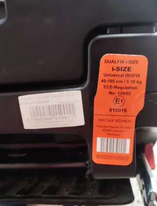 Silla coche Britax Römer SICT