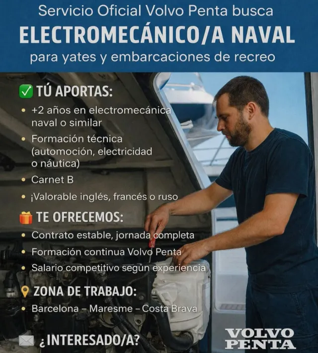 Se busca electromecanico para embarcaciones