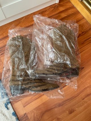 Botas de ante estilo cowboy